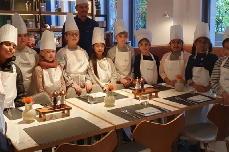 Kinder kochen im Hotel Kö59